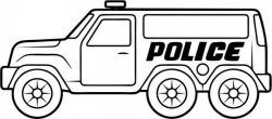 Police Cars Catch Criminals Free DXF File