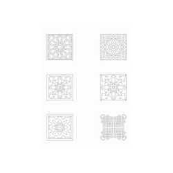 Collection Of Square Ornaments Free DXF File