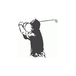 Golfer Free DXF File