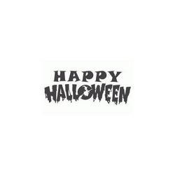 Happy Halloween Free DXF File
