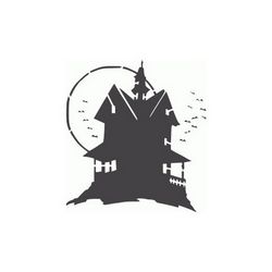 Haunted House Free DXF File