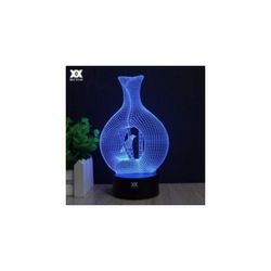 Vase 3d Led Night Light Free DXF File