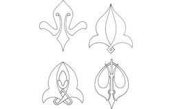 Design Flowers Free DXF File