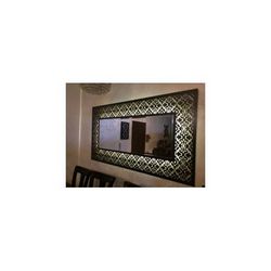 Decorative Framed Mirror Large Free DXF File