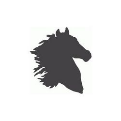 Horse Silhouette 2 Free DXF File