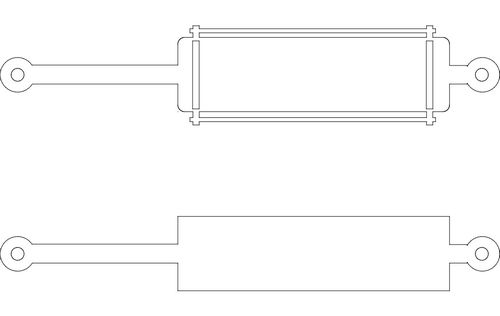 Cylinders Drawing Free DXF File