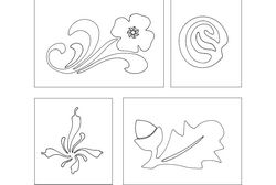 Flower Designs 13 Free DXF File