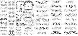 Swirl Collections Set Free DXF File