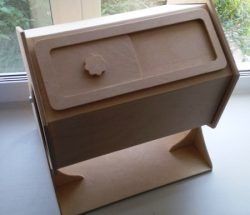 Wooden Drawer Box Download For Laser Cut Cnc Free DXF File