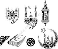 Islamic Art Free DXF File