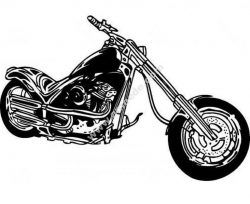 Motorcycle Free DXF File
