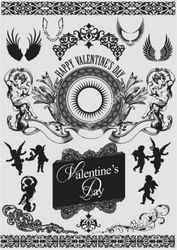 Valentine Decorative Free DXF File