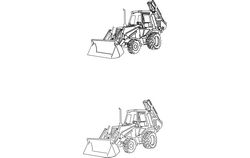 Heavy Equipment Free DXF File