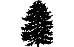 Trees Free DXF File