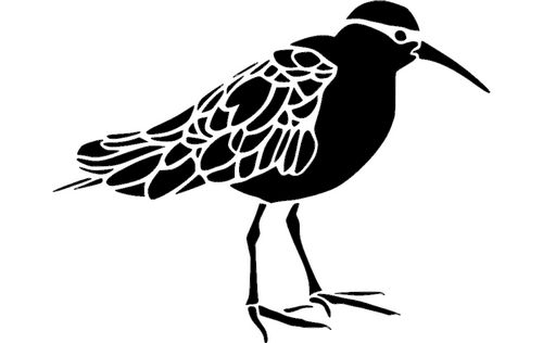 Beautiful Bird Free DXF File