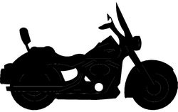 Harley Bike Free DXF File