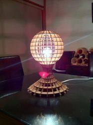 Lamp With Globe Free DXF File