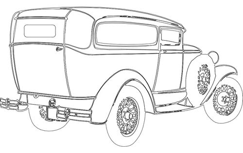 1930 Chopped Free DXF File