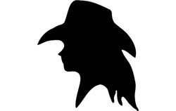 Cowgirl Free DXF File