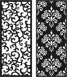 Chinese Pattern Partition For Laser Cut Cnc Free DXF File