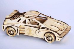 Formula 1 Racing Assembly Model For Laser Cut Cnc Free DXF File