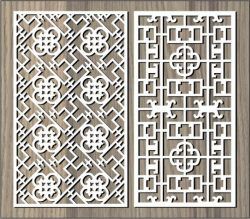 Money Flower Shaped Partition For Laser Cut Cnc Free DXF File