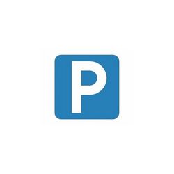 Parking Place Road Sign Free DXF File