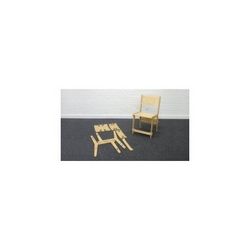 Snapset Chair Wooden Laser Cut Free DXF File