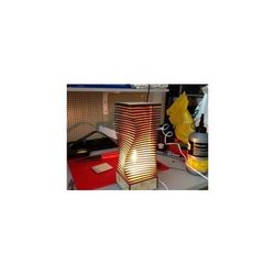 Wooden Nightligh Table Lamp Laser Cut Free DXF File