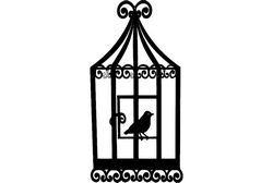 Bird Cage 2 Free DXF File