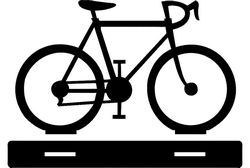 Cycle With Table Stand Free DXF File