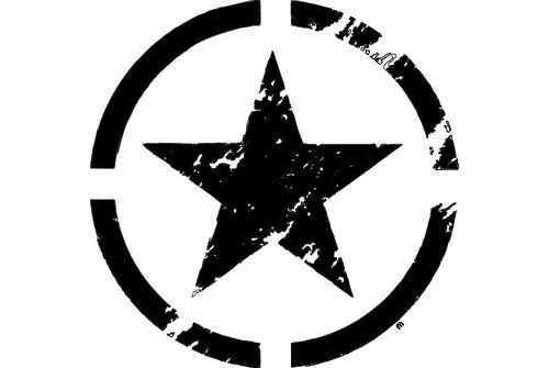 Estrela Militar Free DXF File