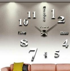 Clock Decorated Living Room For Laser Cut Cnc Free DXF File