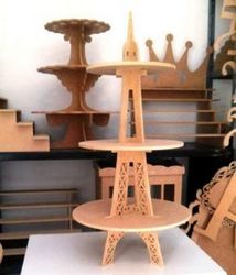 Display Price Of Eiffel Tower Products For Laser Cut Cnc Free DXF File