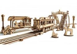 Train Model For Laser Cut Cnc Free DXF File