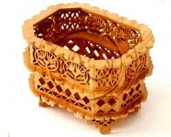Wooden Baskets For Storage For Laser Cut Cnc Free DXF File
