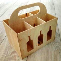 Beer Box Caddy For Laser Cut Cnc Free DXF File