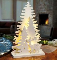 Tree Shaped Night Light For Laser Cut Cnc Free DXF File