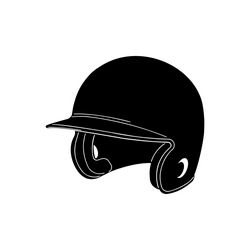 Baseball Helmet Free DXF File