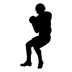 Throw A Football Player Free DXF File