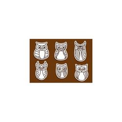 Owl Outline Free DXF File