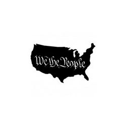 We The People Usa Map Free DXF File