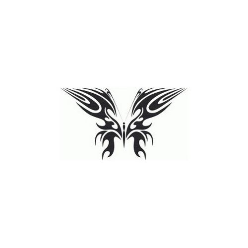 Tribal Butterfly Art 49 Free DXF File