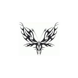 Tribal Butterfly Art 31 Free DXF File