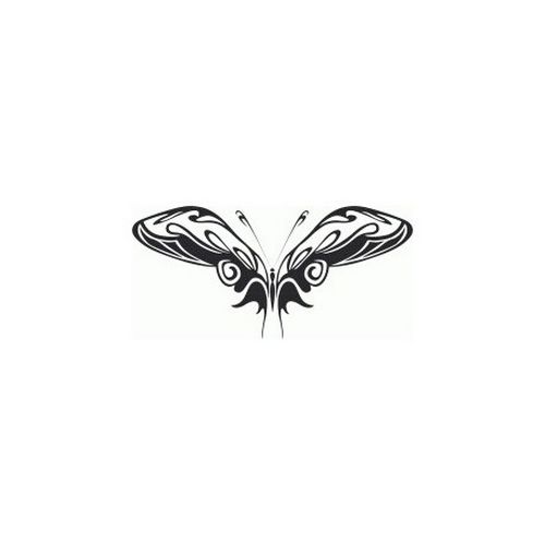 Tribal Butterfly Art 15 Free DXF File