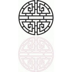 Ancient Symbols Of Love Free DXF File