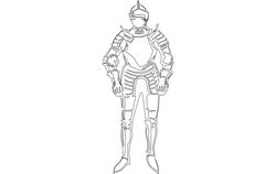 Knight Free DXF File