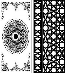 Star Baffles And Islamic Circle For Laser Cut Cnc Free DXF File