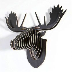 3d Puzzle Deer Head For Laser Cut Cnc Free DXF File