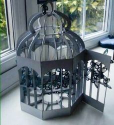 Bird Cage For Laser Cut Cnc Free DXF File